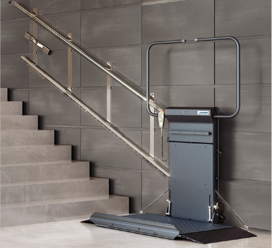 Plateforme élévatrice PMR DELTA - Sérénité Monte-Escaliers